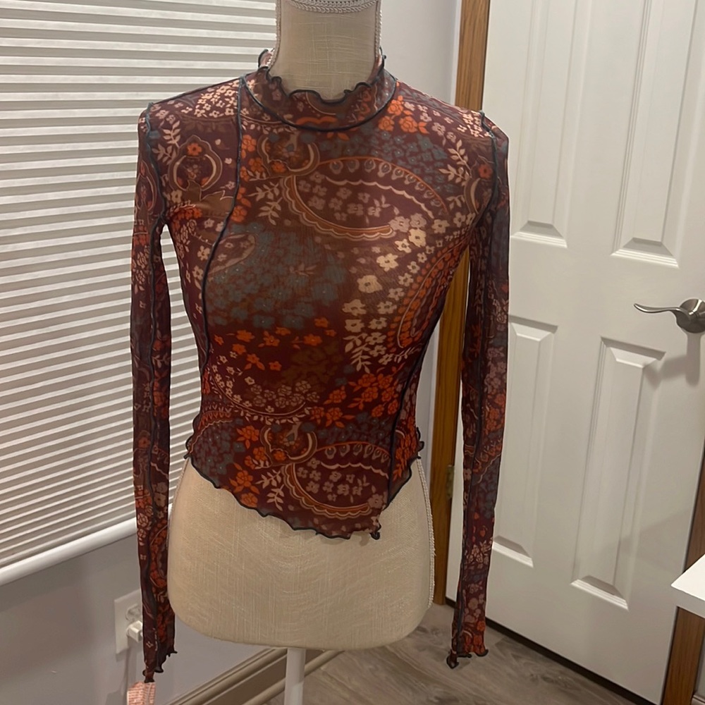 Urban outfitters Cairo mesh top